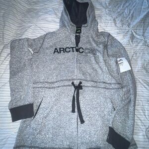 Arctic Cat Women's Gray Utility Hoodie Jacket